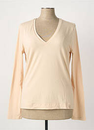 T-shirt manches longues manches longues beige GAUDI femme