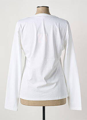 T-shirt manches longues manches longues blanc LIU JO femme