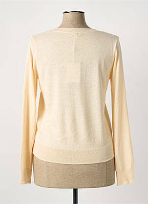 Pull coupe cintrée manches longues beige GOA GOA femme