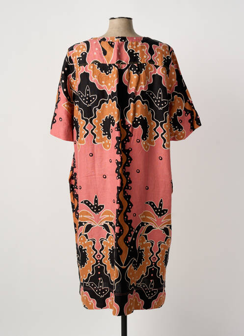 Robe mi-longue rose WHITE STUFF femme