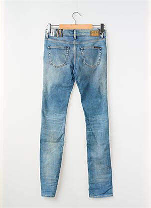 Jeans coupe slim stretch taille ajustable bleu TEDDY SMITH garçon