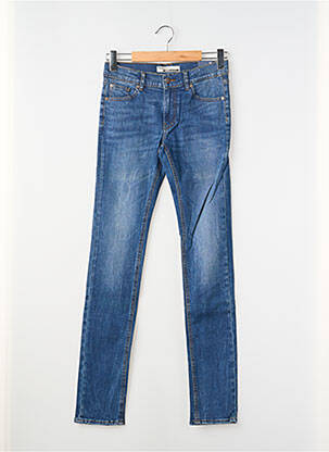 Jeans coupe slim stretch taille ajustable bleu TEDDY SMITH garçon