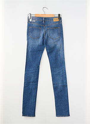 Jeans coupe slim stretch taille ajustable bleu TEDDY SMITH garçon