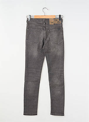Jeans coupe slim stretch taille ajustable gris TEDDY SMITH garçon