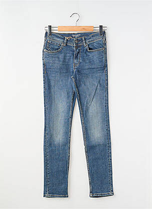 Jeans skinny stretch taille ajustable bleu TEDDY SMITH garçon