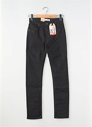 Jeans skinny imprimé rayures taille ajustable noir LEVI'S garçon