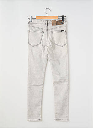 Jeans skinny stretch taille ajustable gris TEDDY SMITH garçon