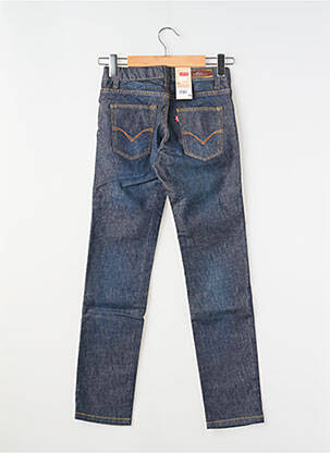 Jeans coupe slim stretch taille ajustable bleu LEVI'S garçon