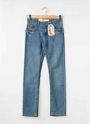 Jeans coupe slim stretch taille ajustable bleu LEVI'S garçon