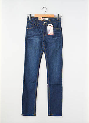 Jeans skinny stretch taille ajustable bleu LEVI'S garçon