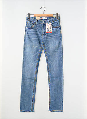 Jeans skinny stretch taille ajustable bleu LEVI'S garçon