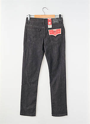 Jeans coupe slim stretch taille ajustable noir LEVI'S garçon