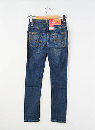 Jeans coupe slim stretch taille ajustable bleu LEVI'S garçon