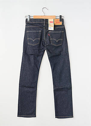 Jeans coupe slim tissage brut taille ajustable bleu LEVI'S garçon