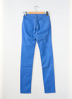 Pantalon slim tissage popeline bleu TEDDY SMITH fille