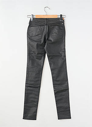 Pantalon slim taille basse noir TEDDY SMITH fille