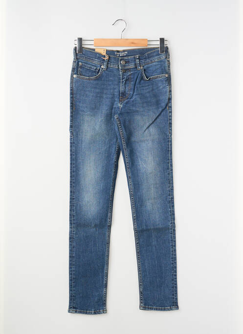 Jeans skinny stretch taille ajustable bleu TEDDY SMITH garcon