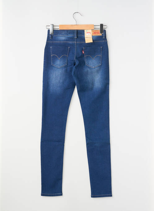 Jeans skinny stretch taille ajustable bleu LEVIS garcon