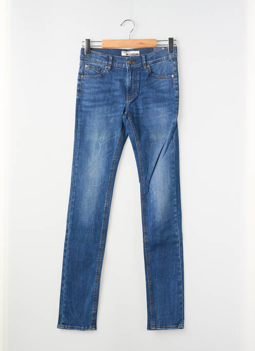 Jeans coupe slim stretch taille ajustable bleu TEDDY SMITH garcon