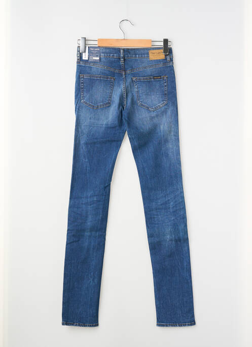 Jeans coupe slim stretch taille ajustable bleu TEDDY SMITH garcon