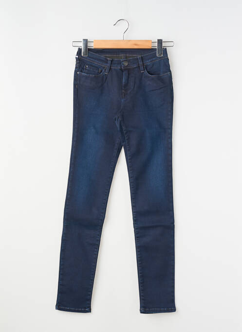 Jeans skinny tissage brut bleu TEDDY SMITH garcon