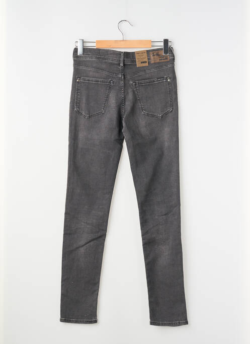 Jeans skinny stretch taille ajustable gris TEDDY SMITH garcon