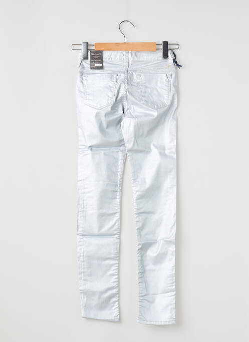 Pantalon slim argent TEDDY SMITH fille