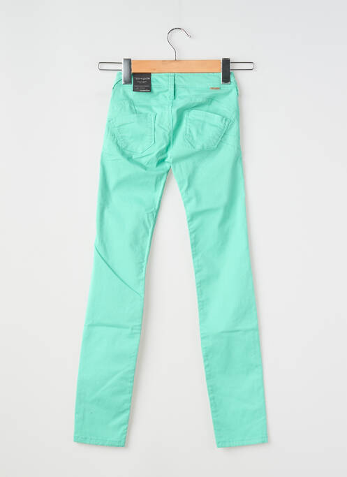 Pantalon slim vert TEDDY SMITH fille