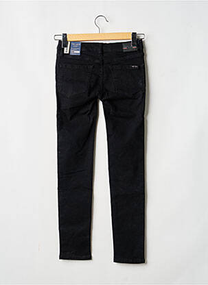Jeans skinny imprimé rayures taille ajustable noir TEDDY SMITH garçon