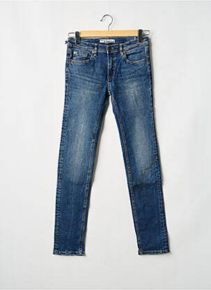 Jeans skinny poches taille ajustable bleu TEDDY SMITH garçon