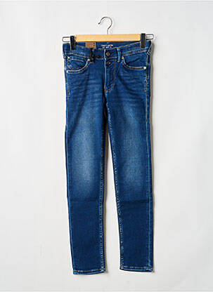 Jeans skinny stretch taille ajustable bleu TEDDY SMITH garçon