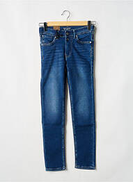 Jeans skinny stretch taille ajustable bleu TEDDY SMITH garcon