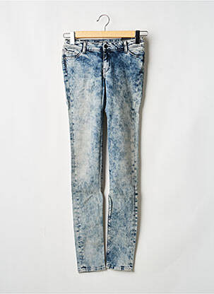 Jeans skinny stretch taille ajustable bleu TEDDY SMITH fille