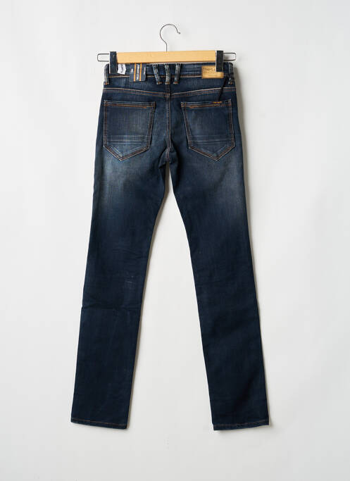 Jeans coupe slim stretch taille ajustable bleu TEDDY SMITH garcon