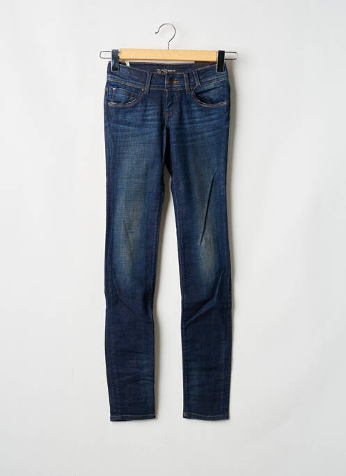 Jeans skinny taille basse taille ajustable bleu TEDDY SMITH fille
