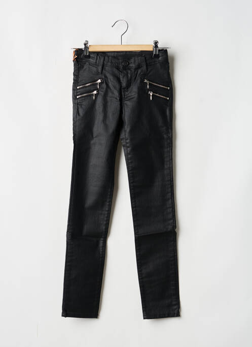 Pantalon slim noir TEDDY SMITH fille