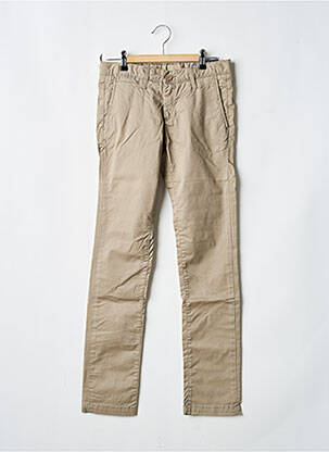 Pantalon chino taille élastique beige TEDDY SMITH enfant