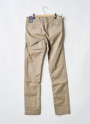 Pantalon chino taille élastique beige TEDDY SMITH enfant