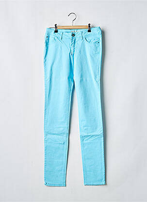 Pantalon slim poches bleu TEDDY SMITH fille