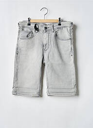 Bermuda tissage denim gris TEDDY SMITH garcon