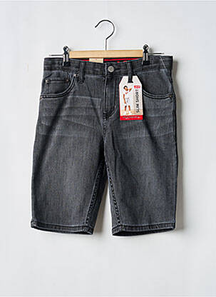 Bermuda tissage denim noir LEVIS garcon