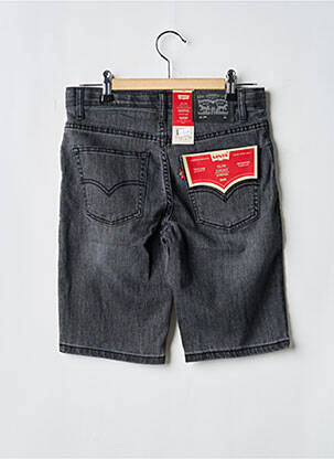 Bermuda tissage denim noir LEVI'S garçon