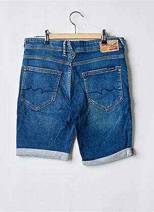 Bermuda tissage denim bleu TEDDY SMITH garçon