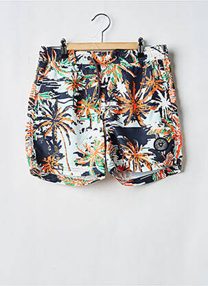 Short de bain imprimé tie and dye orange TEDDY SMITH garçon