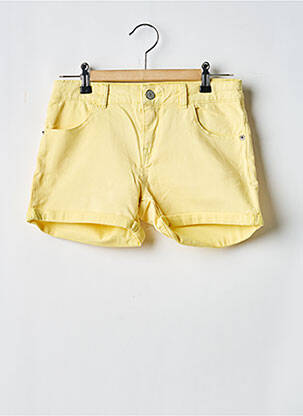 Short poches jaune LEVI'S fille