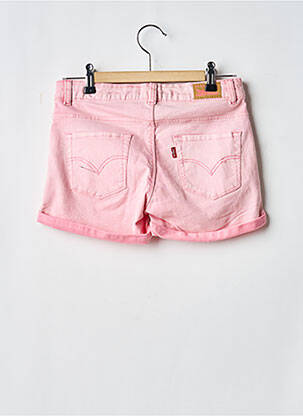 Short poches rose LEVI'S fille