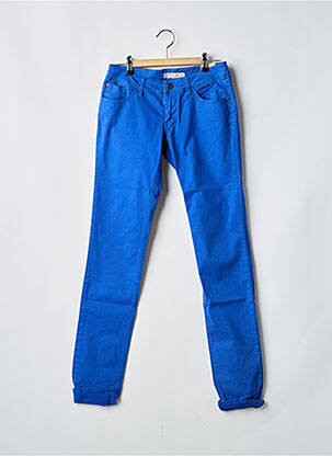 Pantalon slim bleu fonce TEDDY SMITH fille