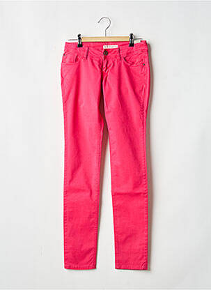 Pantalon slim rose TEDDY SMITH fille
