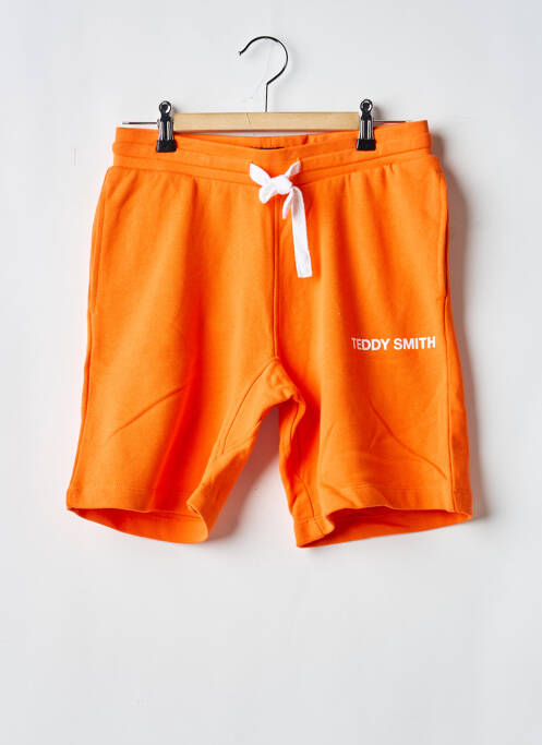 Bermuda taille élastique taille élastique orange TEDDY SMITH garcon