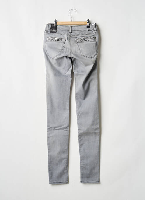 Jeans coupe slim gris TEDDY SMITH fille